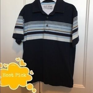 Boys size medium Navy Old Navy polo shirt
